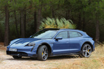 Porsche Taycan Cross Turismo Turbo S Cross Turismo Turbo S con Paquete SportDesign Offroad Negro Turismo familiar Azul Neptuno Exterior Frontal-Lateral 5 puertas