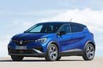 Renault Captur E-TECH H&iacute;brido 105 kW (145 CV) R.S Line E-TECH H&iacute;brido Todo terreno Azul Rayo con Techo Negro Exterior Frontal-Lateral 5 puertas