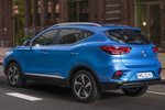 MG ZS Gama ZS EV EV Luxury Todo terreno Como Blue Exterior Lateral-Posterior 5 puertas
