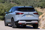 Nissan Qashqai 1.3 118 kW (158 CV) mHEV 12V Xtronic 4x2 Tekna+ Todo terreno Bitono Katana Grey con Techo Midnight Black Exterior Lateral-Posterior 5 puertas
