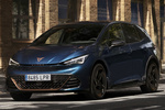 CUPRA Born 150 kW (204 CV) 58 kWh Top Pack Turismo Aurora Blue Exterior Frontal-Lateral 5 puertas