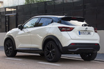 Nissan Juke DIG-T 84 kW (114 CV) DCT Enigma Todo terreno Lunar White con Midnight Black Exterior Lateral-Posterior 5 puertas