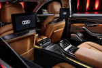 Audi A8 60 TFSI quattro S line edition con Paq. Asiento de Reposo y Cuero Valcona Marr&oacute;n Co&ntilde;ac Turismo Interior Pantalla 4 puertas