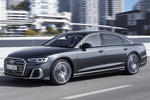 Audi A8 60 TFSI quattro Gama A8 L Turismo Gris Manhattan Exterior Frontal-Lateral 4 puertas