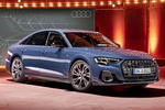 Audi A8 50 TDI quattro tiptronic S line edition Turismo Azul Plasma Exterior Lateral-Frontal 4 puertas