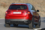 Mercedes-Benz GLC 300 de 4MATIC AMG Line Plus de Todo terreno Rojo Jacinto Metalizado Exterior Posterior-Lateral 5 puertas