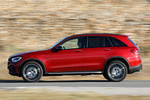 Mercedes-Benz GLC 300 de 4MATIC AMG Line Plus de Todo terreno Rojo Jacinto Metalizado Exterior Lateral 5 puertas