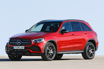 Mercedes-Benz GLC 300 de 4MATIC AMG Line Plus de Todo terreno Rojo Jacinto Metalizado Exterior Frontal-Lateral 5 puertas