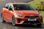 KIA ceed Gama Ceed (versi&oacute;n con volante a la derecha) Ceed GT Line (versi&oacute;n con volante a la derecha) Turismo Orange Fusion Exterior Lateral-Frontal 5 puertas
