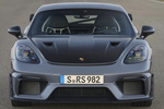 Porsche 718 Cayman GT4 RS Cayman GT4 RS con paquete opcional Weissach Coup&eacute; Arctic Grey Exterior Frontal 3 puertas