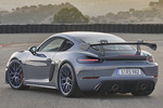 Porsche 718 Cayman GT4 RS Cayman GT4 RS con paquete opcional Weissach Coup&eacute; Arctic Grey Exterior Lateral-Posterior 3 puertas