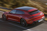 Porsche Taycan GTS Sport Turismo GTS Sport Turismo Turismo familiar Rojo Carm&iacute;n Exterior Cenital-Lateral-Posterior 5 puertas