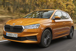 Skoda Fabia Gama Fabia Emotion Turismo Naranja Phoenix Exterior Frontal-Lateral 5 puertas