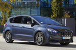 Ford S-MAX 2.5 FHEV 140 kW (190 CV) ST-Line Monovolumen Azul B&aacute;ltico Exterior Lateral-Frontal 5 puertas