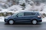 Ford S-MAX 2.5 FHEV 140 kW (190 CV) Vignale Monovolumen Azul Pantera Exterior Cenital-Lateral 5 puertas