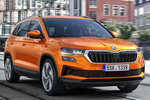 Skoda Karoq 2.0 TDI 110 kW (150 CV) DSG 4x4 Style Todo terreno Naranja Phoenix Exterior Lateral-Frontal 5 puertas
