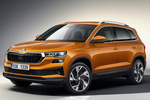 Skoda Karoq 2.0 TDI 110 kW (150 CV) DSG 4x4 Style Todo terreno Naranja Phoenix Exterior Frontal-Lateral 5 puertas