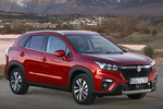 Suzuki S-Cross 1.4T Mild Hybrid 4x4 S3 Todo terreno Rojo Energetic Metalizado Exterior Lateral-Frontal 5 puertas