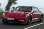 Porsche Taycan GTS Sport Turismo GTS Sport Turismo Turismo familiar Rojo Carm&iacute;n Exterior Frontal-Lateral 5 puertas