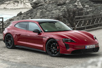 Porsche Taycan GTS Sport Turismo GTS Sport Turismo Turismo familiar Rojo Carm&iacute;n Exterior Lateral-Frontal 5 puertas
