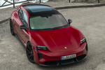 Porsche Taycan GTS Sport Turismo GTS Sport Turismo Turismo familiar Rojo Carm&iacute;n Exterior Cenital-Lateral-Frontal 5 puertas