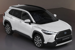 Toyota Corolla Cross Gama Corolla Cross Style Plus Todo terreno Pearl White Exterior Cenital-Lateral-Frontal 5 puertas