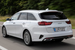 KIA ceed Ceed Tourer 1.6 GDi PHEV 103 kW (141 CV) Ceed Tourer eMotion PHEV Turismo familiar Cassa White Exterior Lateral-Posterior 5 puertas