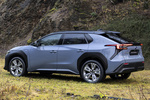 Subaru Solterra Gama Solterra EV Touring Todo terreno Harbor Mist Grey Pearl Exterior Lateral-Posterior 5 puertas