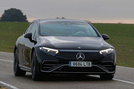 Mercedes-Benz EQS EQS 580 4MATIC AMG Line Turismo Negro Obsidiana Metalizado Exterior Lateral-Frontal 5 puertas