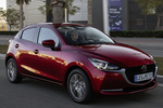 Mazda Mazda2 e-SKYACTIV G 1.5 66 kW (90 CV) M Hybrid Gama Mazda2 Turismo Soul Red Crystal Exterior Lateral-Frontal 5 puertas