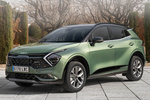 KIA Sportage HEV 1.6 T-GDI 169 kW (230 CV) 4x4 GT Line HEV Todo terreno Experience Green - Pearl Black Exterior Frontal-Lateral 5 puertas