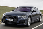 Audi A8 60 TFSIe quattro tiptronic S line TFSIe Turismo Azul Plasma Exterior Frontal-Lateral 4 puertas