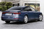 Audi A8 60 TFSIe quattro tiptronic S line TFSIe Turismo Azul Plasma Exterior Posterior-Lateral 4 puertas