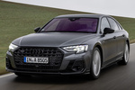 Audi A8 50 TDI quattro tiptronic S line edition Turismo Gris Daytona efecto perla Exterior Frontal-Lateral 4 puertas