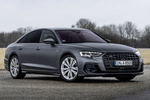 Audi A8 50 TDI quattro tiptronic S line edition Turismo Gris Daytona efecto perla Exterior Lateral-Frontal 4 puertas