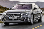 Audi A8 60 TFSI quattro Gama A8 L Turismo Gris Manhattan Exterior Frontal-Lateral 4 puertas