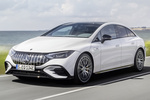 Mercedes-Benz EQE AMG 53 4MATIC+ AMG 43 4MATIC Turismo Opalite White Bright Exterior Frontal-Lateral 4 puertas