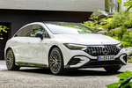 Mercedes-Benz EQE AMG 53 4MATIC+ AMG 43 4MATIC Turismo Opalite White Bright Exterior Lateral-Frontal 4 puertas