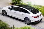 Mercedes-Benz EQE AMG 53 4MATIC+ AMG 43 4MATIC Turismo Opalite White Bright Exterior Cenital-Lateral-Posterior 4 puertas
