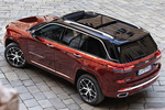 Jeep Grand Cherokee 4xe Exclusive Launch Edition Todo terreno Rojo Velvet Exterior Cenital-Lateral-Posterior 5 puertas