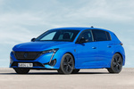 Peugeot 308 Hybrid 225 eEAT8 GT Pack Hybrid Turismo Azul V&eacute;rtigo Exterior Frontal-Lateral 5 puertas