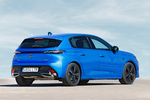Peugeot 308 Hybrid 225 eEAT8 GT Pack Hybrid Turismo Azul V&eacute;rtigo Exterior Posterior-Lateral 5 puertas