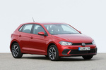 Volkswagen Polo 1.0 TSI 70 kW (95 CV) Life Turismo Rojo Intenso Metalizado Exterior Lateral-Frontal 5 puertas