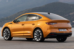 Skoda Enyaq 80X Coup&eacute; iV Sportline Coup&eacute; iV Todo terreno Naranja Phoenix Exterior Lateral-Posterior 5 puertas
