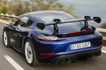 Porsche 718 Cayman GT4 RS Cayman GT4 RS con paquete opcional Weissach Coup&eacute; Azul Genti&aacute;n Metalizado Exterior Lateral-Posterior 3 puertas