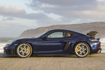 Porsche 718 Cayman GT4 RS Cayman GT4 RS con paquete opcional Weissach Coup&eacute; Azul Genti&aacute;n Metalizado Exterior Lateral 3 puertas