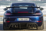 Porsche 718 Cayman GT4 RS Cayman GT4 RS con paquete opcional Weissach Coup&eacute; Azul Genti&aacute;n Metalizado Exterior Posterior 3 puertas