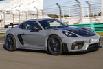 Porsche 718 Cayman GT4 RS Cayman GT4 RS con paquete opcional Weissach Coup&eacute; Plata GT Metalizado Exterior Lateral-Frontal 3 puertas