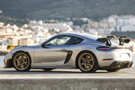 Porsche 718 Cayman GT4 RS Cayman GT4 RS con paquete opcional Weissach Coup&eacute; Plata GT Metalizado Exterior Lateral-Posterior 3 puertas