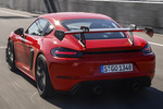 Porsche 718 Cayman GT4 RS Cayman GT4 RS con paquete opcional Weissach Coup&eacute; Rojo Guardia Exterior Lateral-Posterior 3 puertas